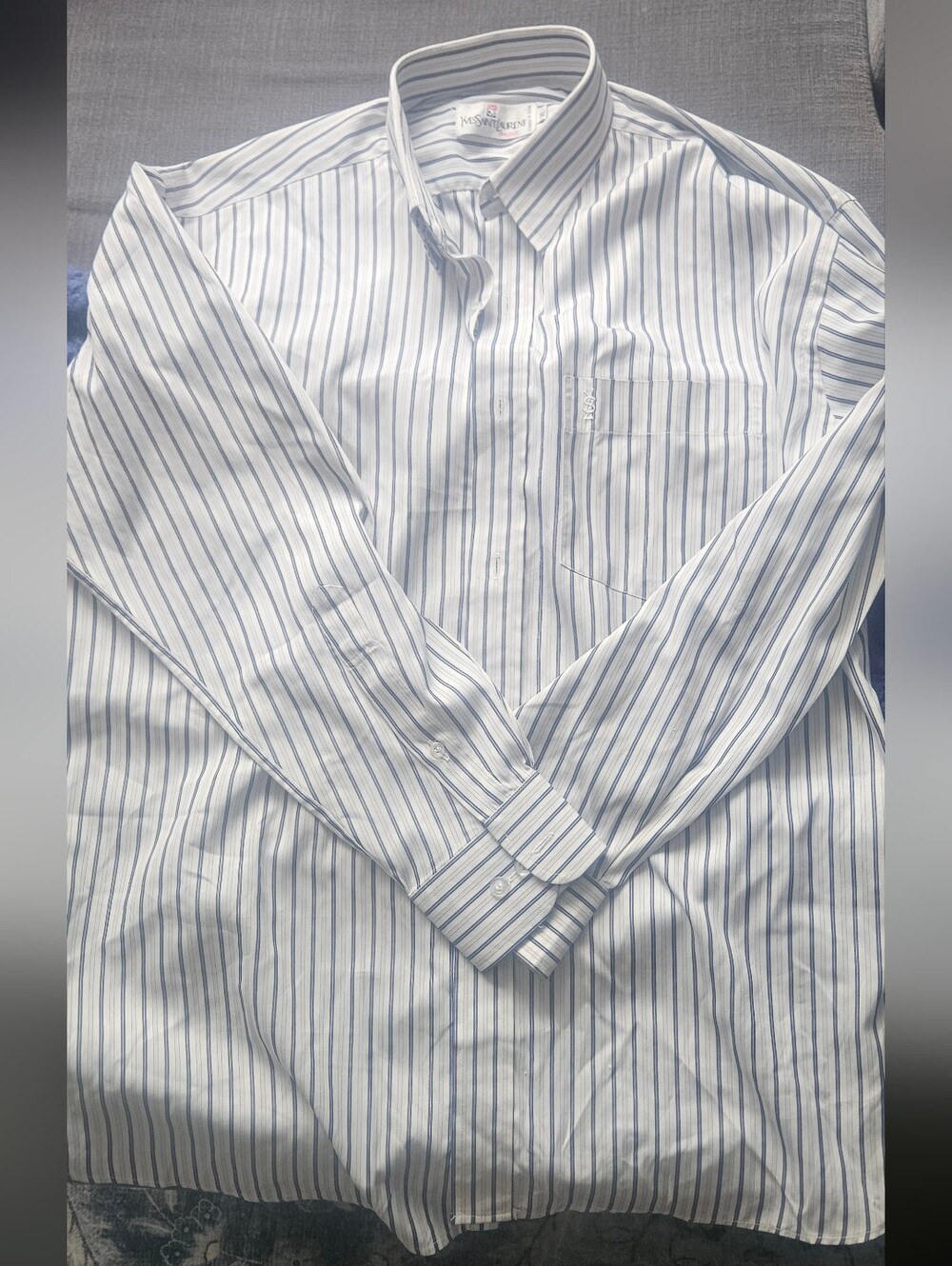Yves Saint Laurent Silk Button Down